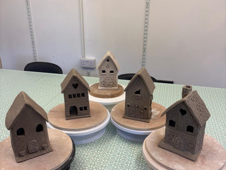 And what they made. Into the kiln next.